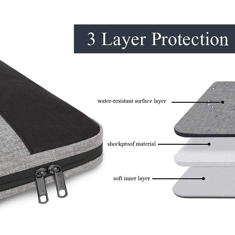Laptop Bag Laptop Sleeve Water Resistant Computer Case Laptop Carrying Case