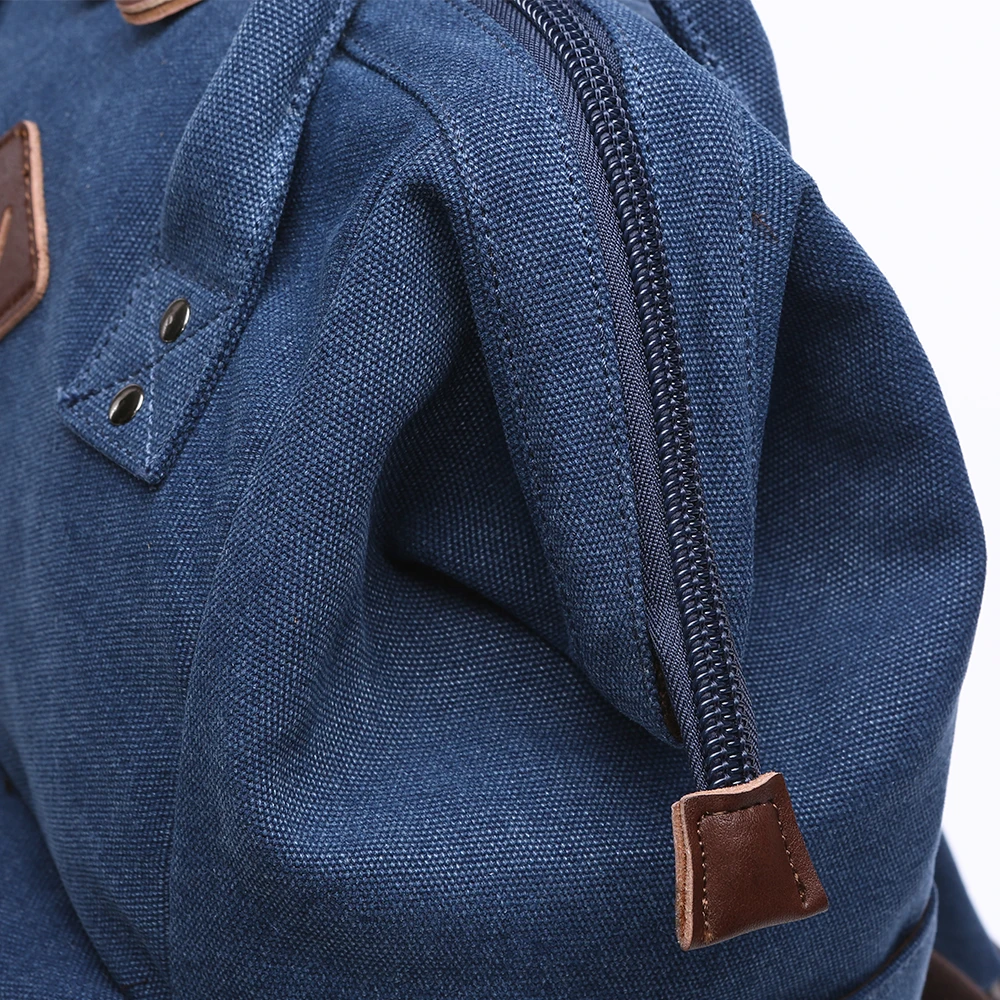 ZUOLUNDUO Cute piggy canvas travel bag student backpack,hipster school backpack bag