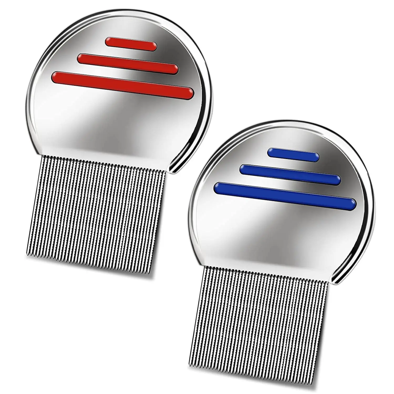 Stainless Steel Professional Nit Free Terminator Lice Combs steel and Head Lice Treatment to Effectively Get Rid of Hair Lice