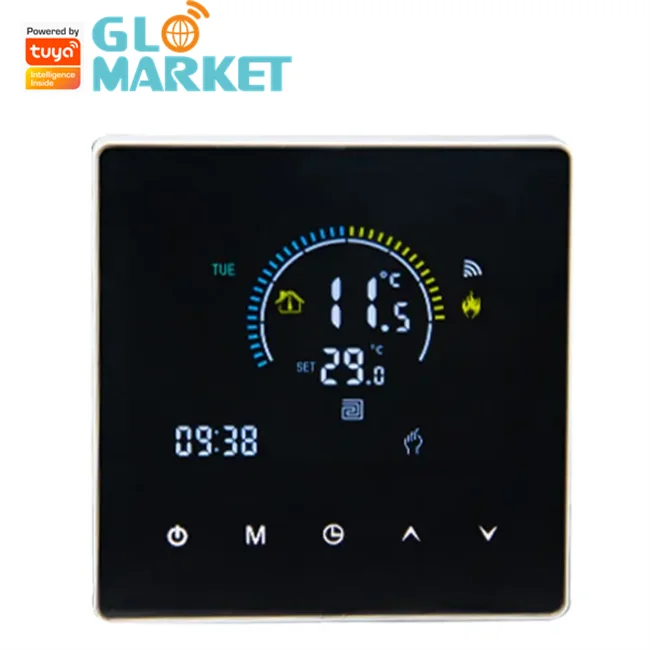 Glomarket Tuya Wifi Smart App Voice Control  Smart Home Thermostat For Electric Water Gas Boiler Floor Heating