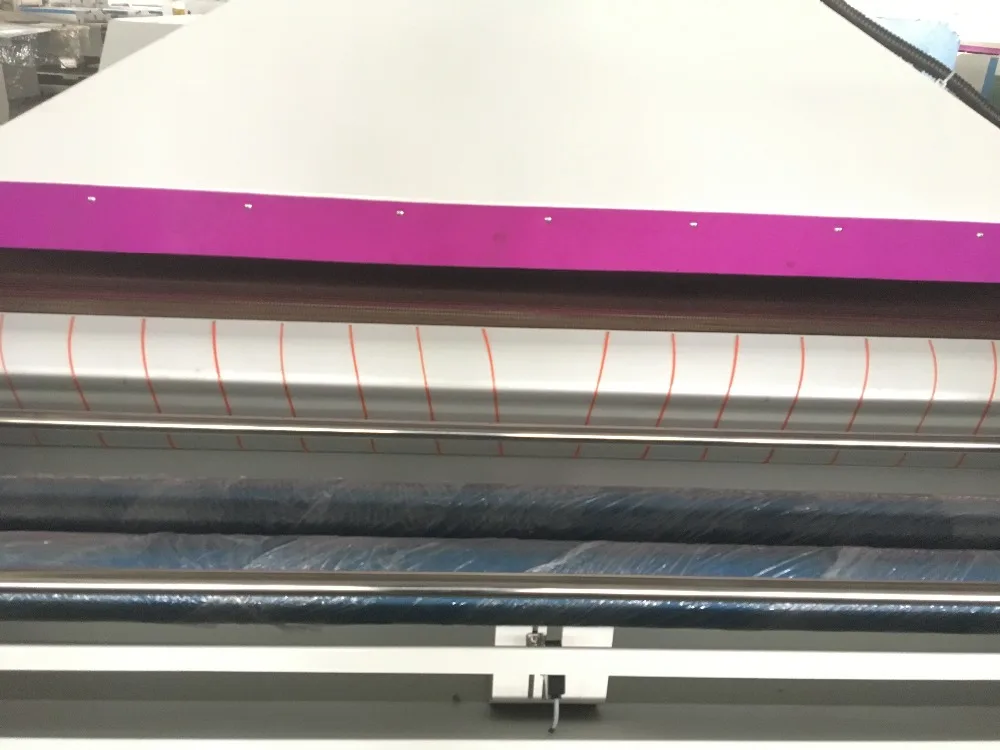 Fabric shrinking and forming machine in large size , Cowboy cloth sanforizing machine for textile and garment industry