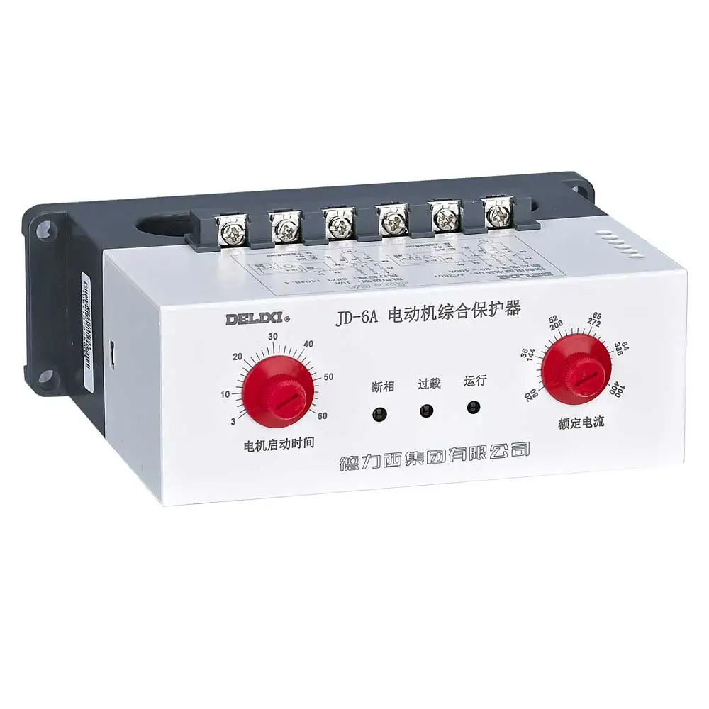 Delixi оригинальный JD-6 JD-6A мотора напряжения тока автомат защити цепи 220V 380V 63A 100A 150A 200A 250A 400A 500A интегрированный мотор