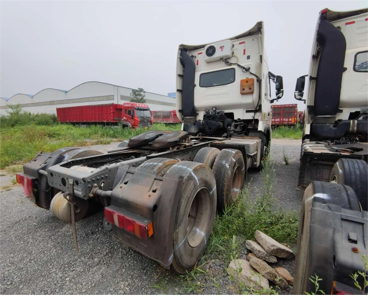 Высококачественный Подержанный SINOTRUCK T7H 6x4 460 л.с. трактор Weichai двигатель автоматическая механическая коробка передач левое рулевое управление 4-колесный тяжелый грузовик