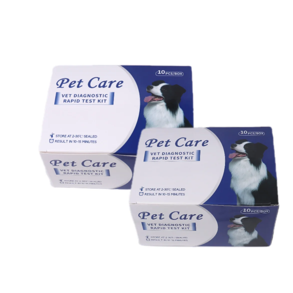 hot selling veterinary pet rapid diagnostic canine virus  ag test ki for dog Distemper/Hepatitis/Influenza Combo TestCDV/CAV/CIV