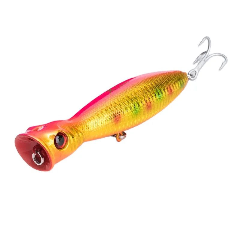 Fishing Lures Wholesale Floating Popper Lure Top Water Hard Artificial Bait Sea Bass Fishing Bait