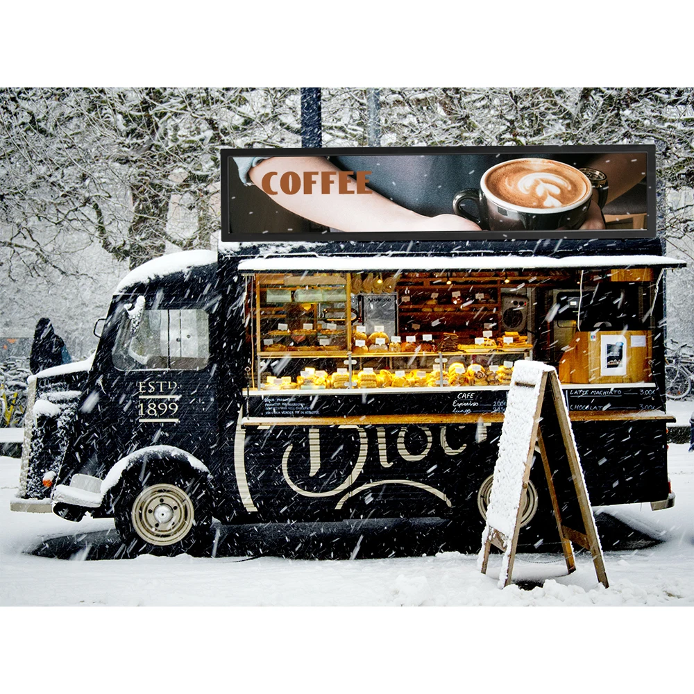 Lcd advertising screens display screens digital display bar lcd monitor for advertising