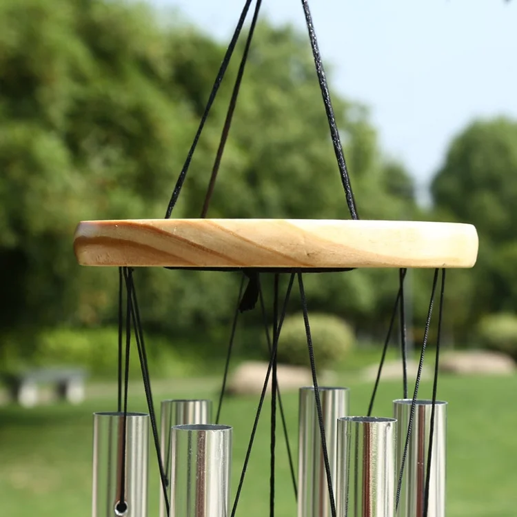 Garden Wind Chime Aluminium Tubes Memorial Wind Bells for Outdoor Garden and Home Decor