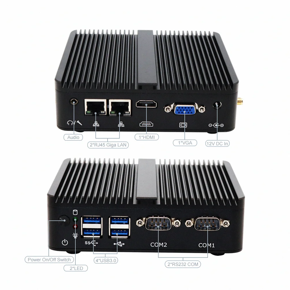 R5-6600H I5 I7 Barebone Mini Pc Shell Gaming Industrial Control Computer Pc Mini Pcs