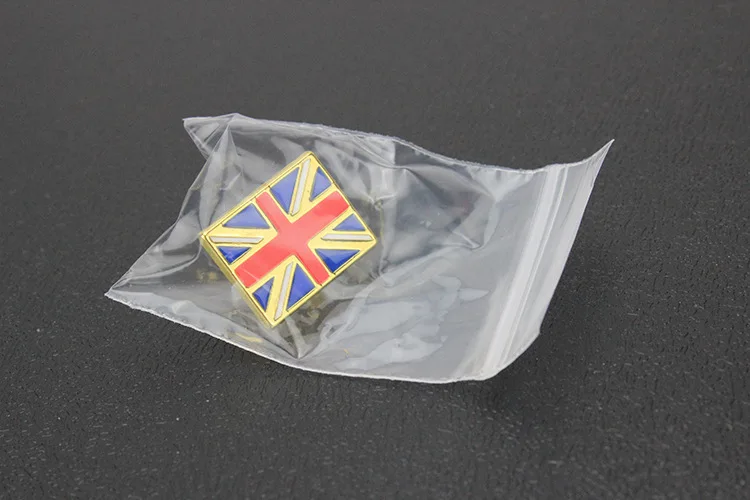 Clothes Lapel Pin Small Amount Wholesale Alloy Metal Badge Flag Pin Brooch Clothing Pin Buckle Magnetic Buckle Badge