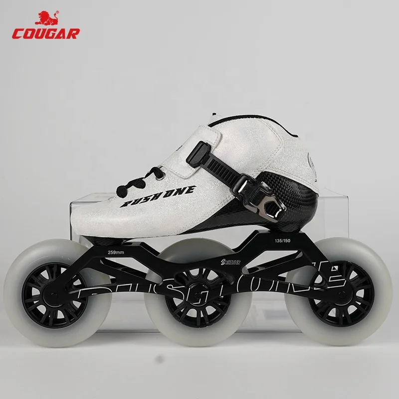 Custom High-End Ultra-Lightweight Carbon Fiber Boot Professional Inline Racing Skates For Long Short Track