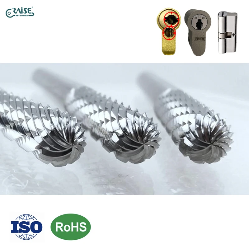 Carbide Drill Bit Smart Lock Safe Box Brass Stainless Steel Cylinder Destructive Entry Locksmith Force Tool