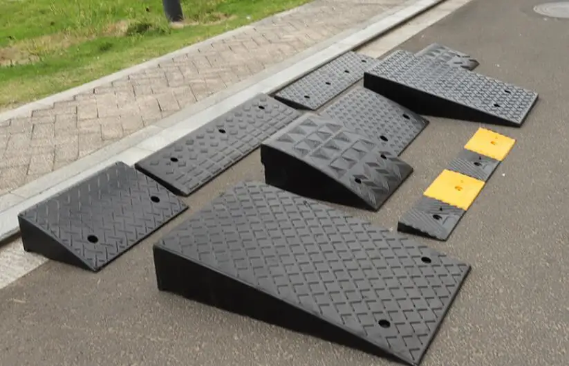 portable rubber kerb ramp car stoppers traffic safety Car Kerb Ramp