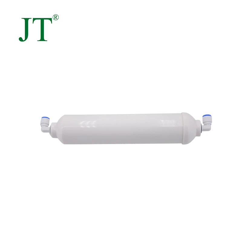 For reverse osmosis systems reduces chlorine GAC inline water filter