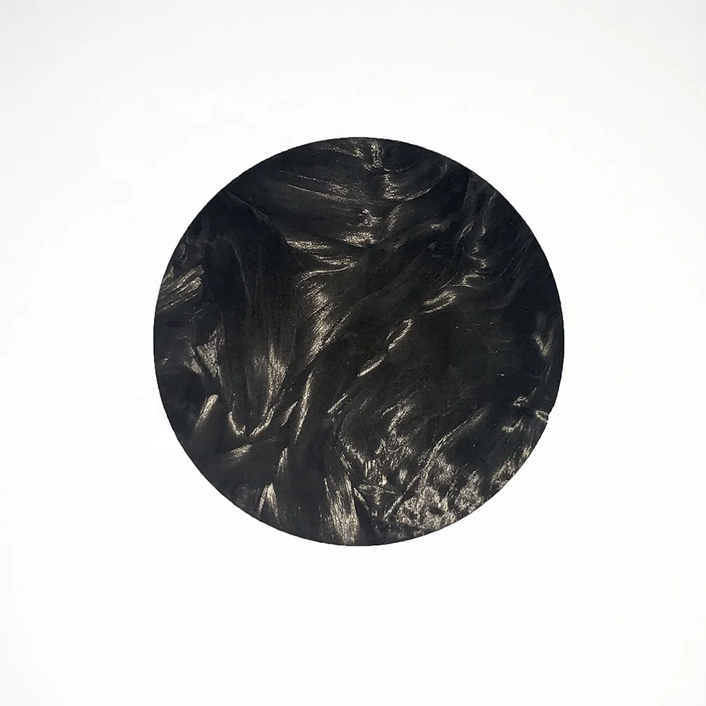 Blank watch dial made of ultra-light high-light carbon fiber material suitable for high-end modified automatic watches