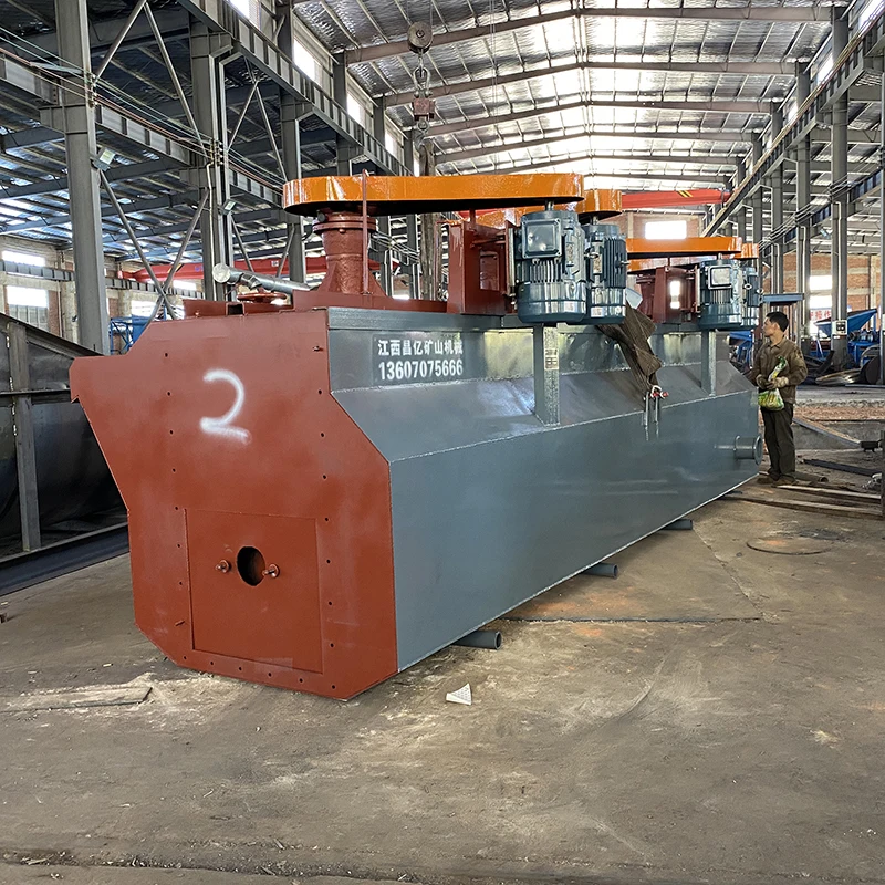 Iron Zinc Coltan Ore Mining Equipment Fluorite Mineral Flotation Machine