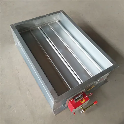 Система HVAC Оцинкованная сталь воздушный демпфер моторизованный дымовой
