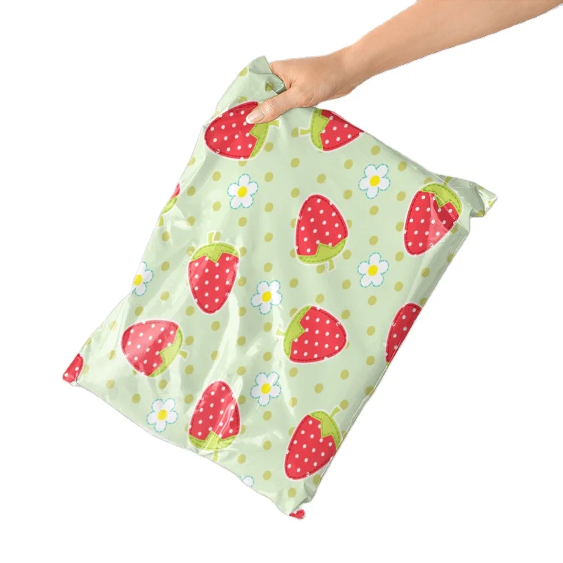 
Custom Mailing Bags Self-adhesive Seal E-commerce Packaging Portable Courier Plastic Shipping Mailing For T Shirt 