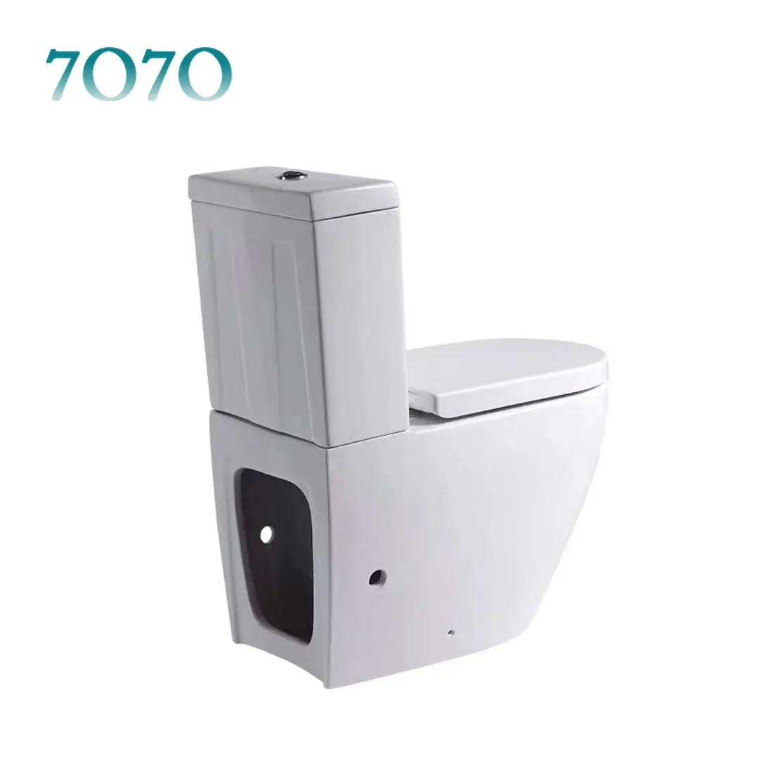 Ceramic Toilet Manufacturers Floor Mounted Wc Toilet Set Sanitary Ware Bathroom Two Piece Toilet