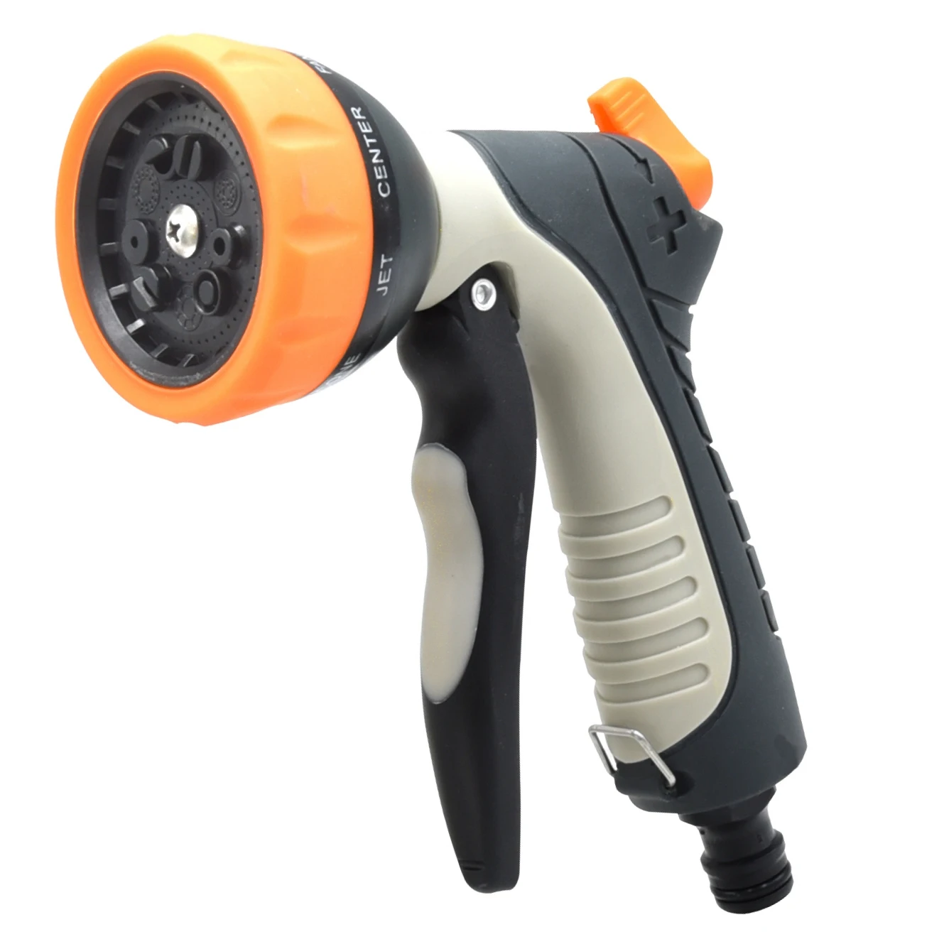 Plastic 9 pattern Control Flow Garden Hose Water Spray Nozzles