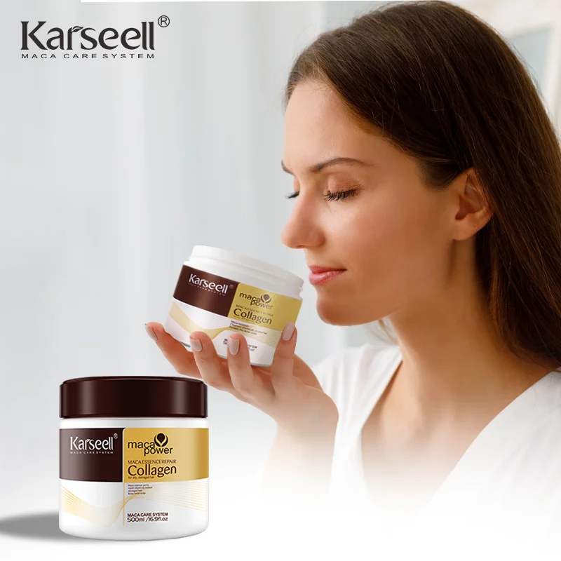 KARSEELL OEM аргановое масло maca натуральное органическое глубокое очищение и питание оптовая продажа лечение волос