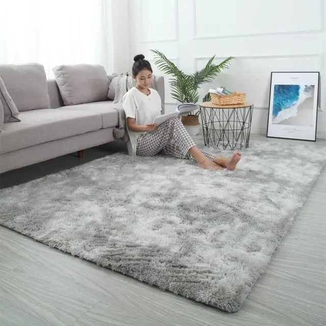 Hot sale faux fur rugs large carpets and rugs for living room ultra soft rabbit fur rug carpet