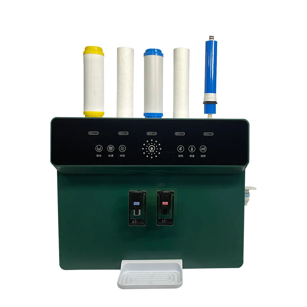 Ro System Hot And Cold Water Purifier Touch Screen Temperature Control Water Dispenser For Household