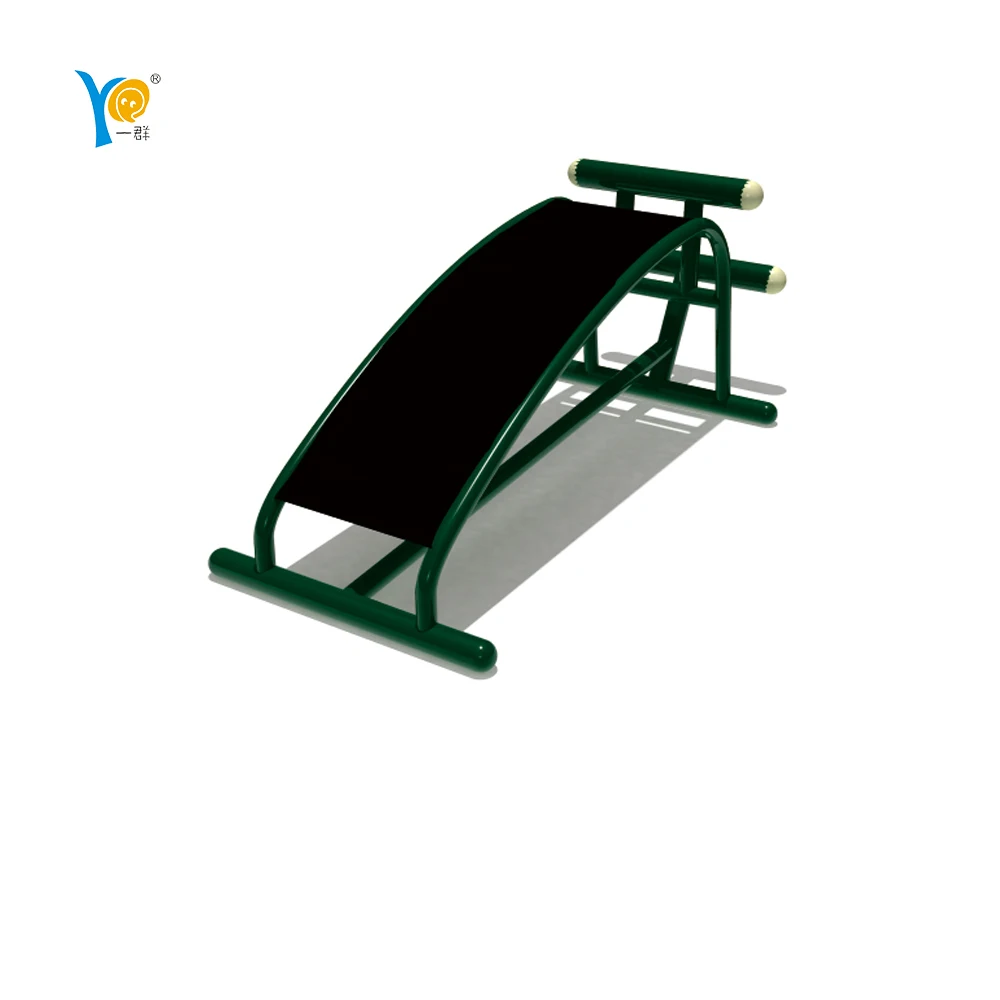 galvanized steel outdoor fitness equipment exercise recumbent fitness outdoor abdominal board