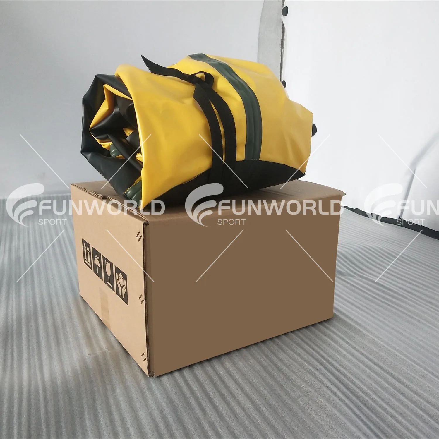 FUNWORLD Outdoors adventure boat river rafting pack raft whitewater inflatable packraft