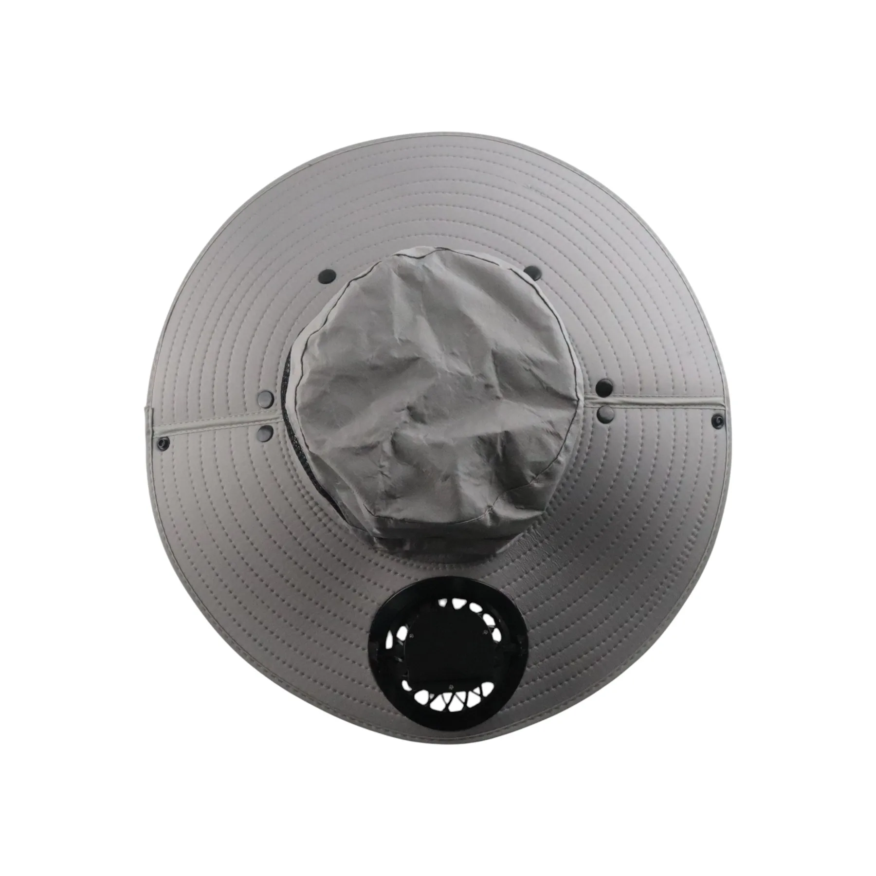 2024 wholesale fashion hat with fan Shenzhen solar and usb fan cap