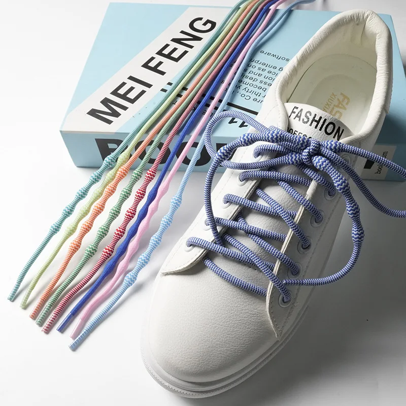 Wholesale Hoodie Drawstring various Colors Round Draw cord string With transparent Tips End