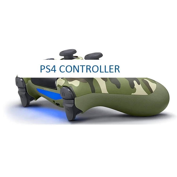 Hot Sell 2021 Wholesale Gamepad V2 Genuine Mold Camouflage Led Ps4 Controller Camo For Ps4 Console Computer IOS Android phone