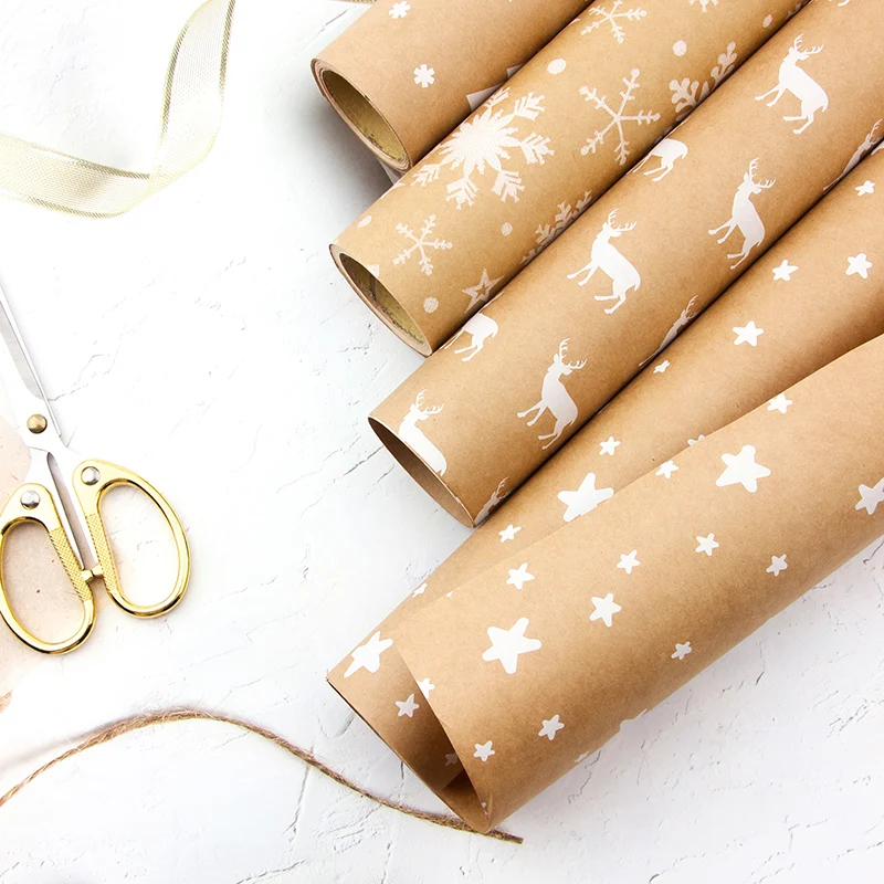 popular wrapping paper for gifts celebrate birthday holiday Christmas wedding Mother day Christmas gift wrapping paper