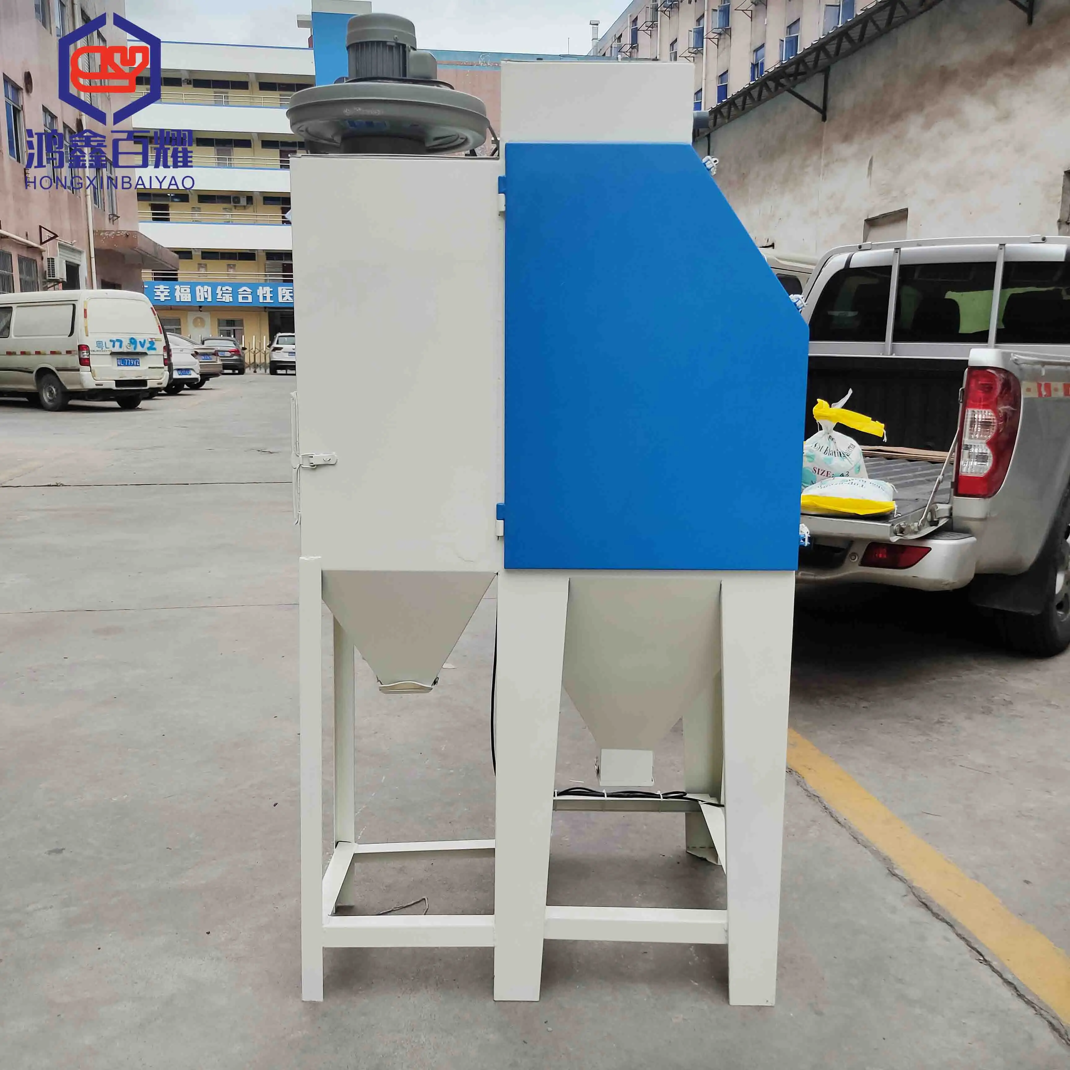 
Sandblast Cabinet Industrial BY-6050 Sandblasting Machine Pneumatic Rust Remover Portable Sand Blasting Pot 