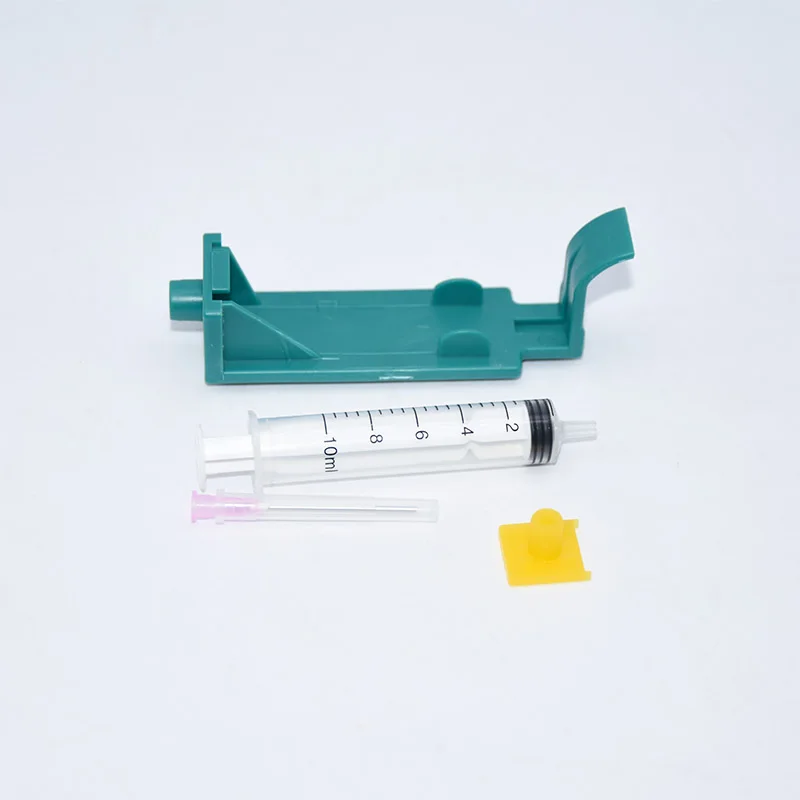 MJL 1Set cartridge refill ink tool for HP 45 51645 suction clip for HP 6615  51640  240 Absorption Clamp refill clip snap fill