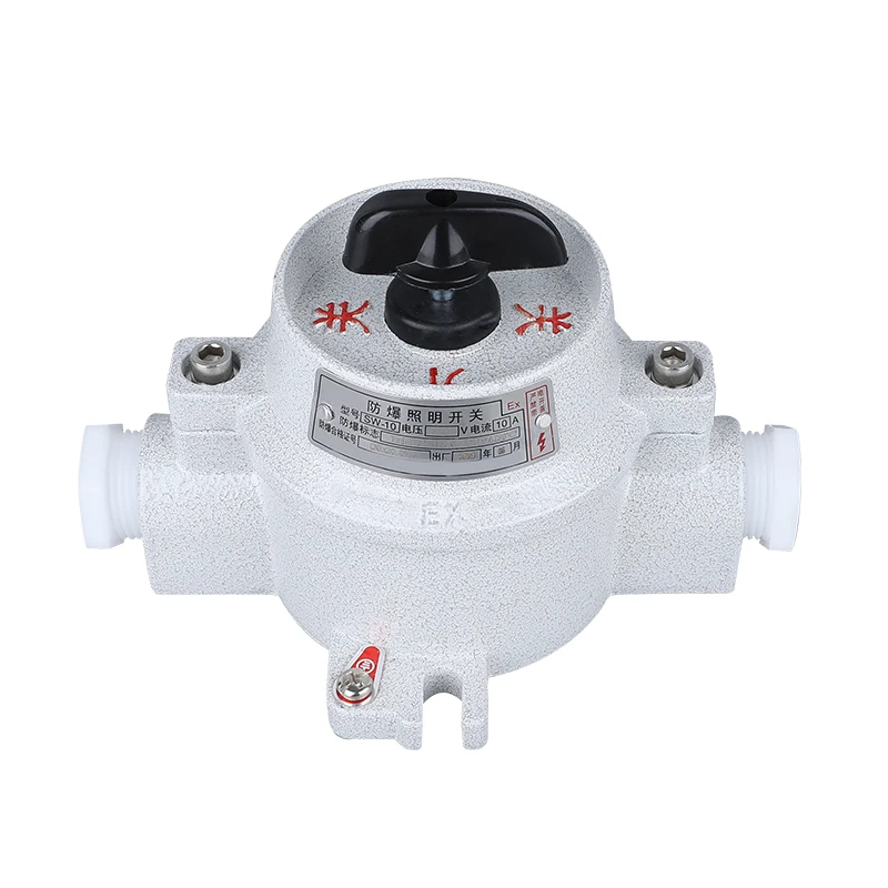 Explosion-proof Switch Factory Wholesale 220V 380V Aluminum Alloy Shell Explosion proof Lighting Switch