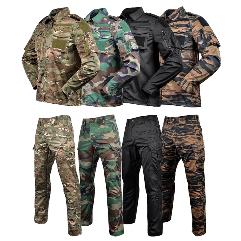 Камуфляжные рубашки и брюки, Униформа, куртка Ripstop, тактическая форма, одежда Мультикам, боевой костюм, одежда
