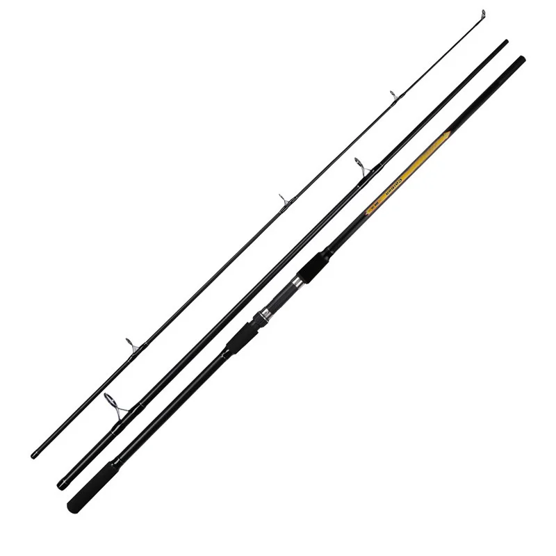 YOUME 3.3m 3.6m 3.9m Carp Fishing Rod 3 Sections Carbon fiber Carp Rod Bait 50-150g Surf Travel Throwing Rod