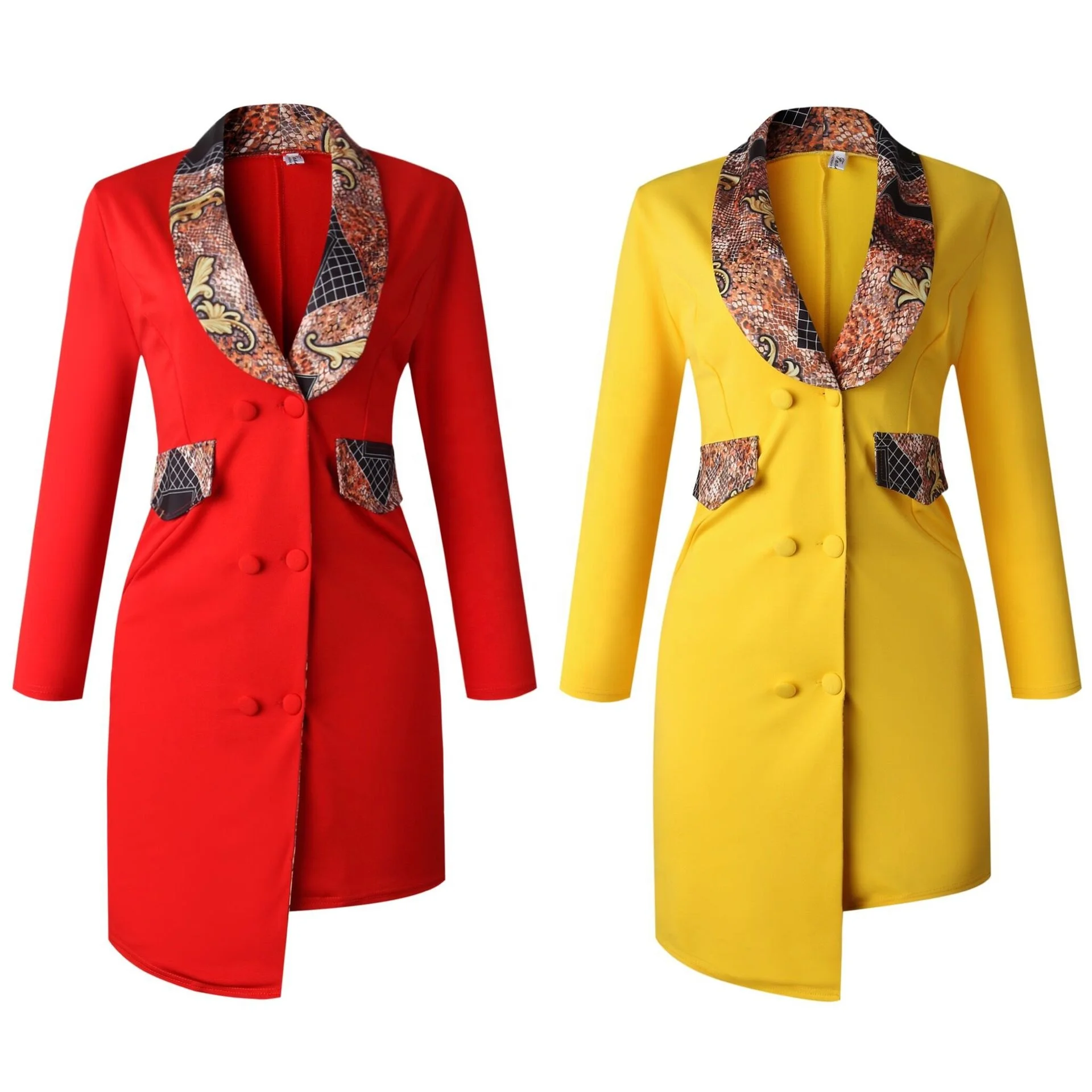 
2020 fashion new design office lady business coat women 