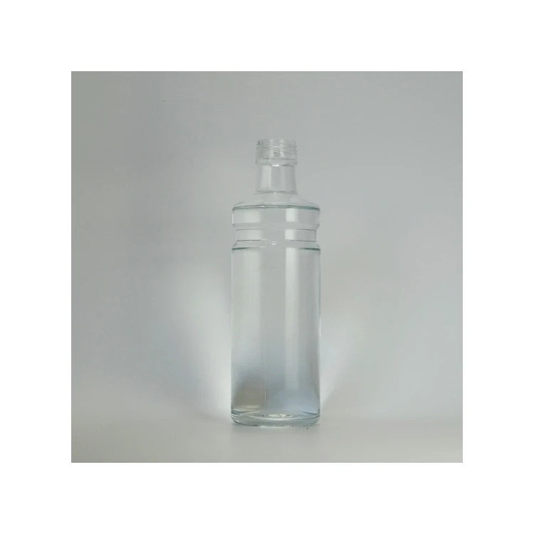 Wholesale stylish shape 200ml 300ml small glass bottles for olive oil