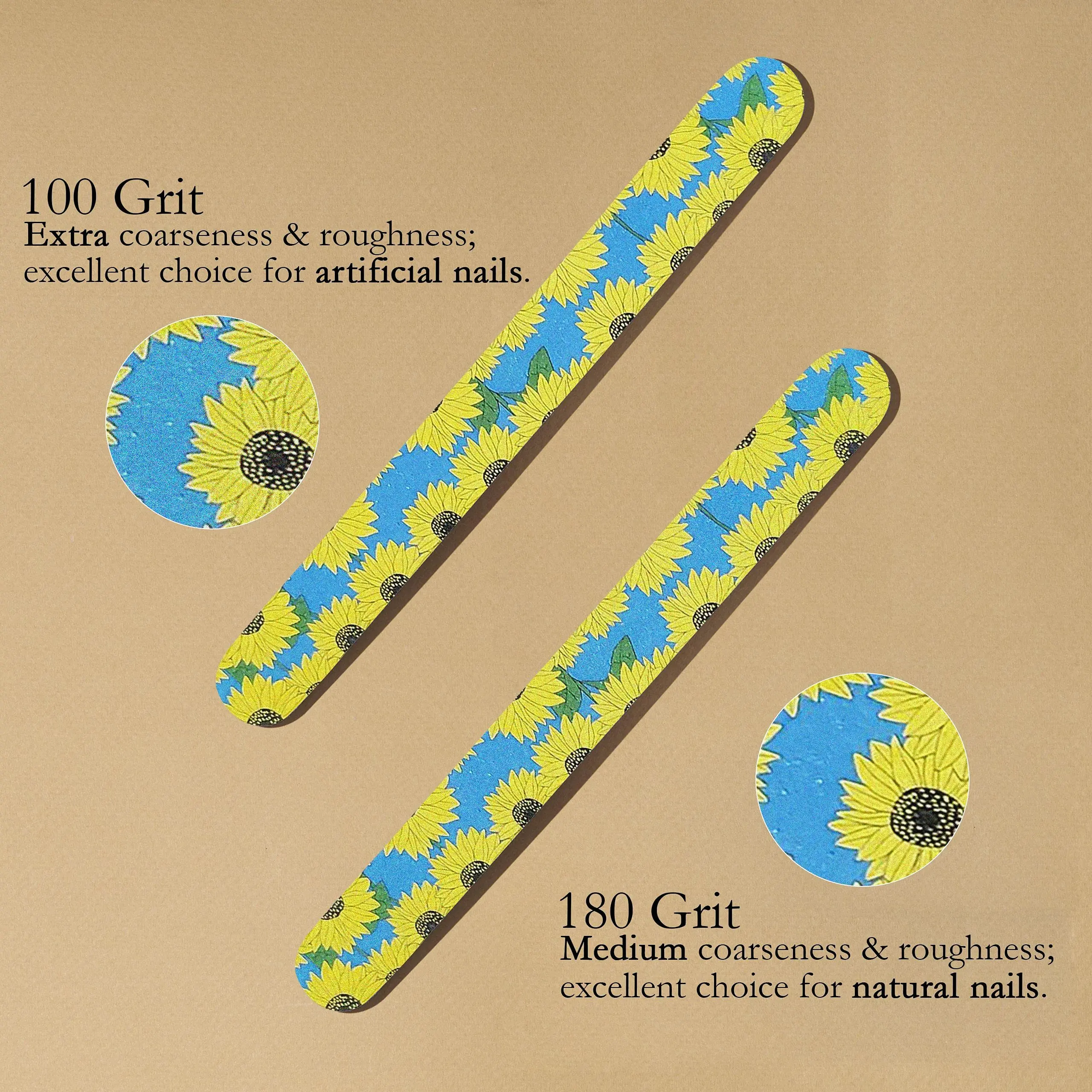 Китайский производитель высококачественный сменный Профессиональный губчатый материал пилка для ногтей полумесяц 100/180 пилка для ногтей