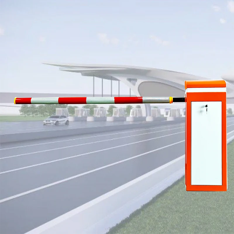 Remote Control Automatic Lifting Dc Type Solar Smart Safety Automatic Parking Barrier Car Boom Highway Gate In Traffic Barriers