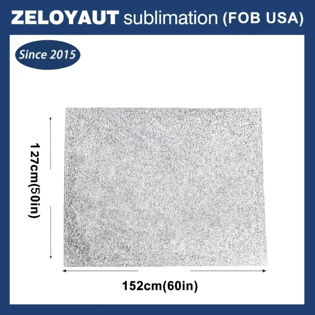 USA warehouse shipping Sublimation Blanket Grey Blank Throws  Premium 100% Polyester and velvet 60*50 inch throw Blanket