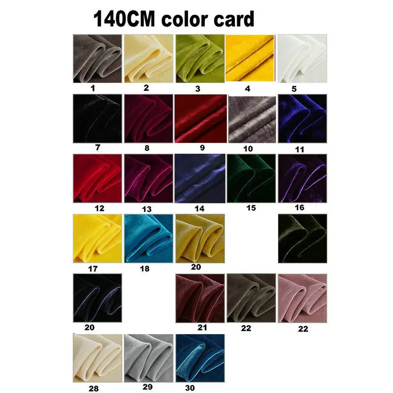 140 cm Width  Silk Fabrics Viscose Velvet Heavy Silk Velvet Fabric