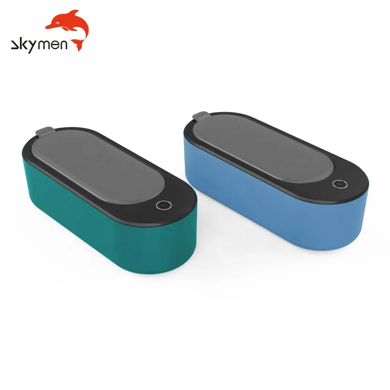 Skymen JP-912 portable mini home plastic ultrasonic cleaner jewelry dental ultrasonic eyeglass cleaner