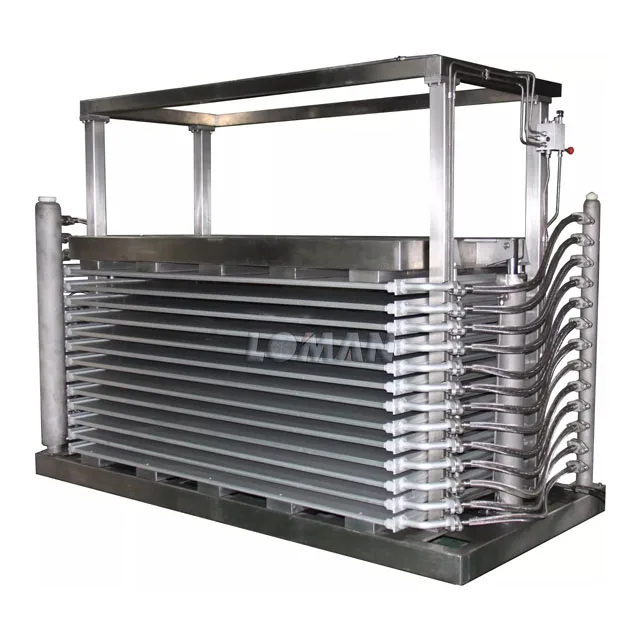 Hydraulic Contact Plate Freezer Ammonia Plate Freezer