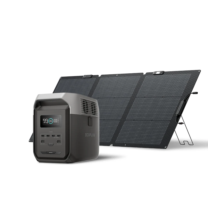 Солнечная панель Delta 3 1500 + 160 Вт 1800 портативная электростанция 1536Wh Lifepo4 1024Wh UPS Быстрая зарядка солнечные батареи кемпинг ABS