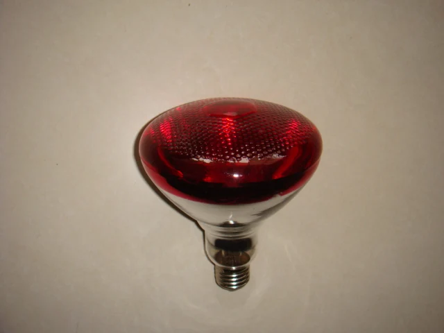 Heat Lamp Red Infrared Bulbs PAR38 130V 230V 125W 150W E27 Glass Lamp Bulb for Food Service, Brooder Bulb, Chicks, Pet, Bathroom