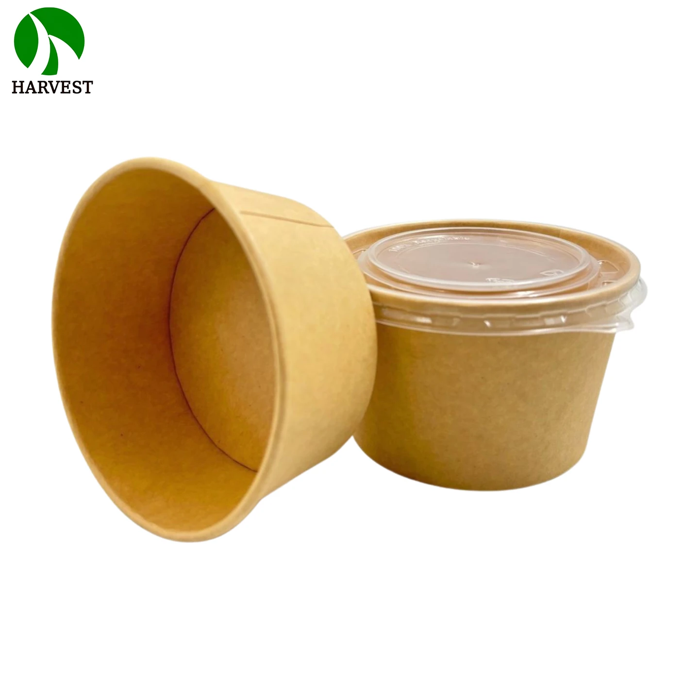 8/10/12/16/18/24 oz Disposable paper soup bowl container take away food cup packaging