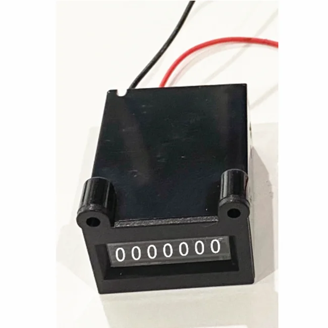 Best Price DC 12V 24V 7 Digits Digital Pulse Meter Counter mechanical counter meter