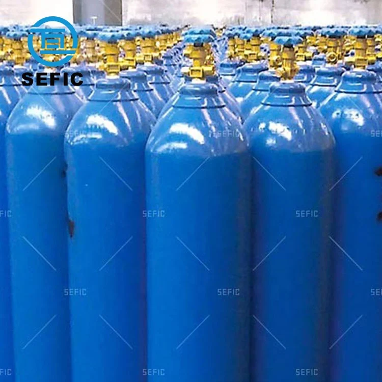  Бесшовный стальной кислородный газовый баллон для промышленного использования по разумной